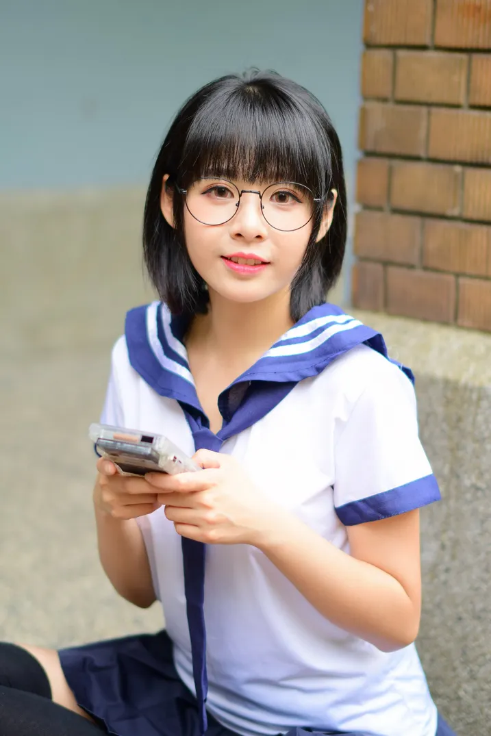 [Mzsock] NO.171 Hailin student uniform street photography#[73P]-59