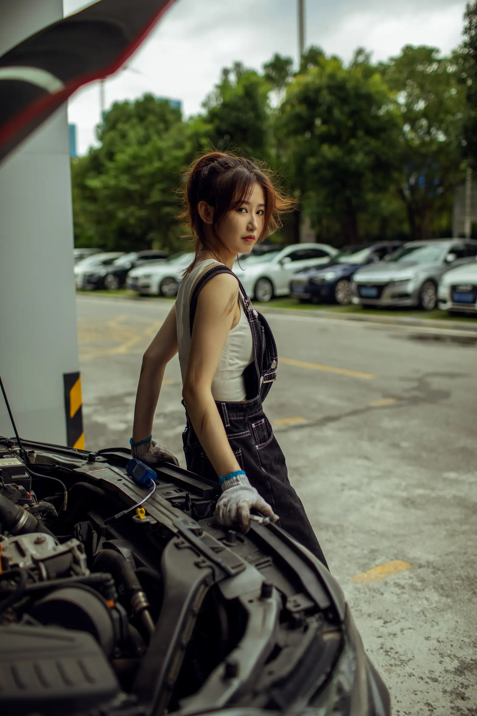 [YITUYU] 2022.07.27 Vol.1555 – Female Car Repair Master Pepe#[23P]-15